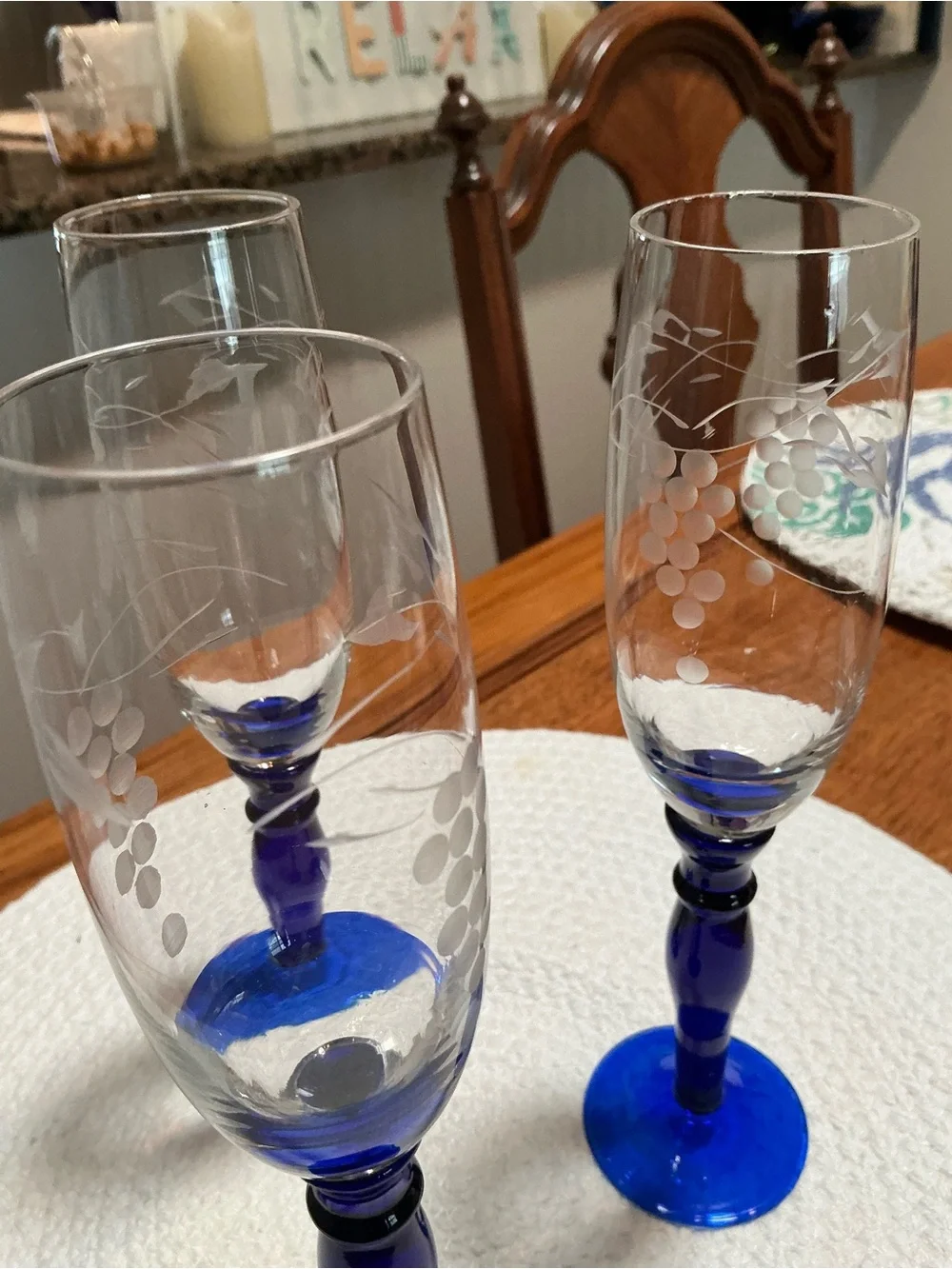 Champagne glasses